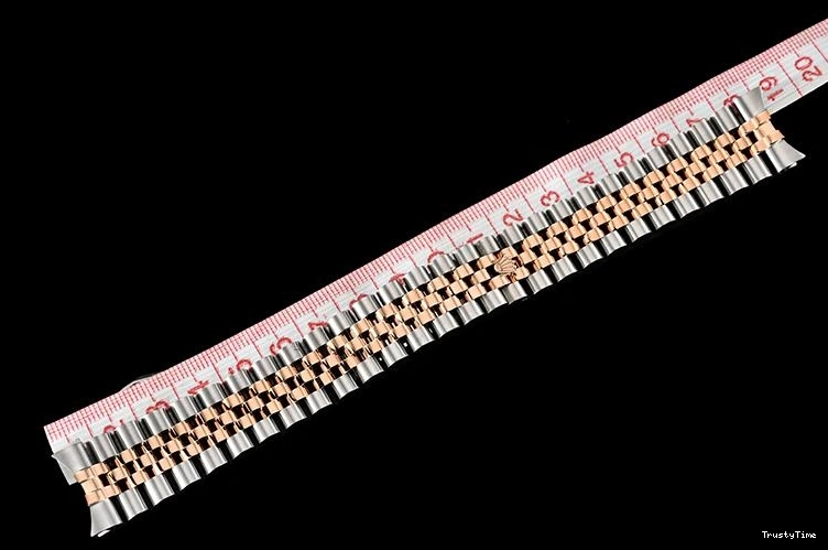 0226 Efficient ROLACC030 – 904L RG SS Jubilee Bracelet for Datejust 36mm 850